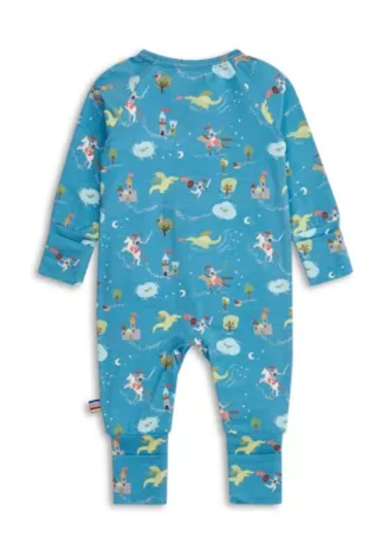 Baby Girls Good Knight Coverall
