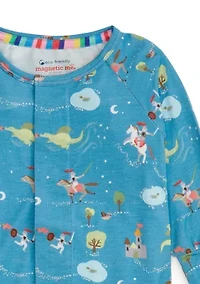 Baby Girls Good Knight Coverall