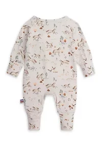 Baby Girls Born to Run Coverall