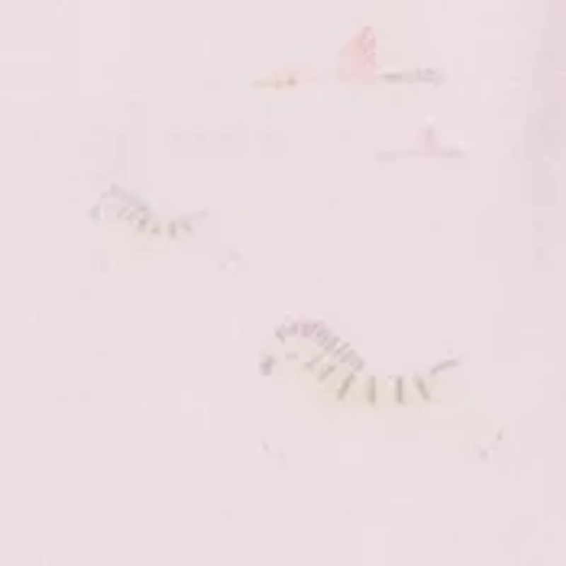 Baby Girls Pink Safari Printed Footie Pajamas