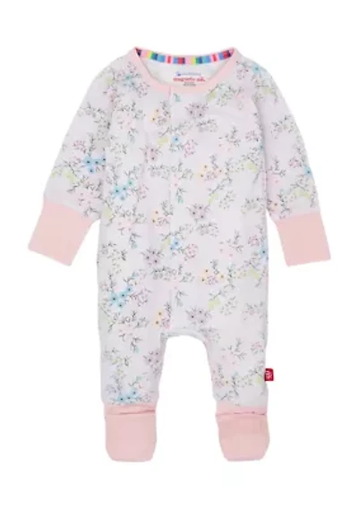 Baby Girls Emily Convertible Printed Footie Pajamas