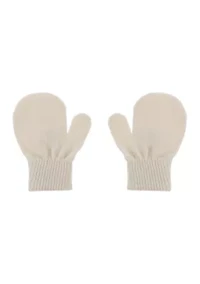 Baby Girls Knit Hat and Mittens Set