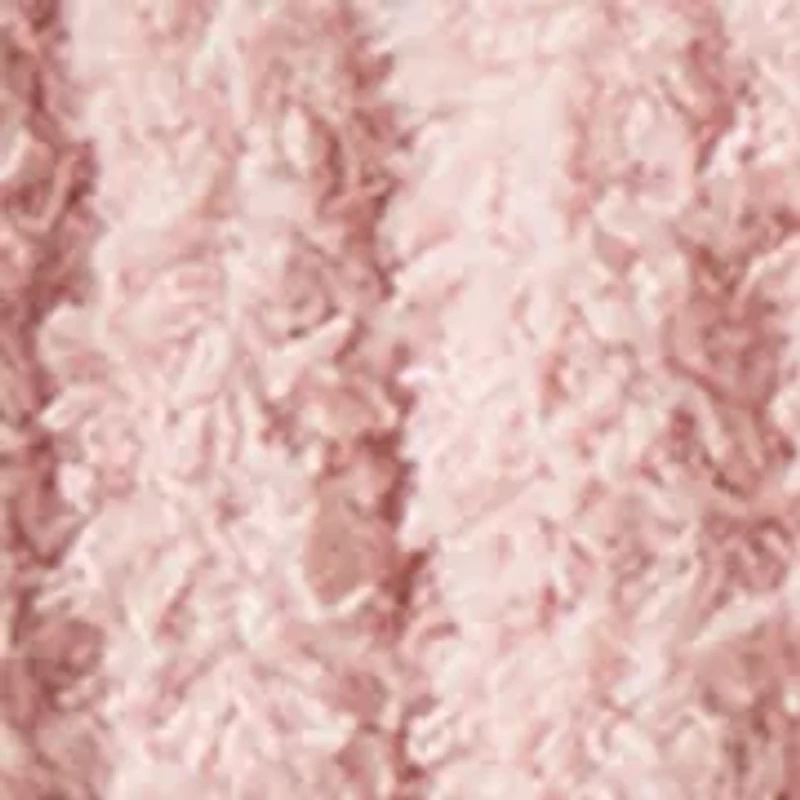 Girls Pink Bear Hat and Mittens Set