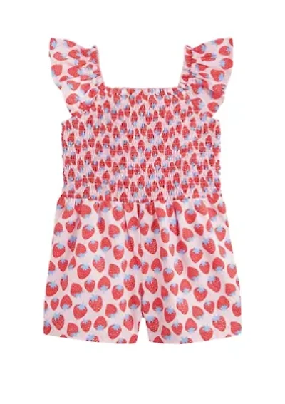 Baby Girls Smocked Romper