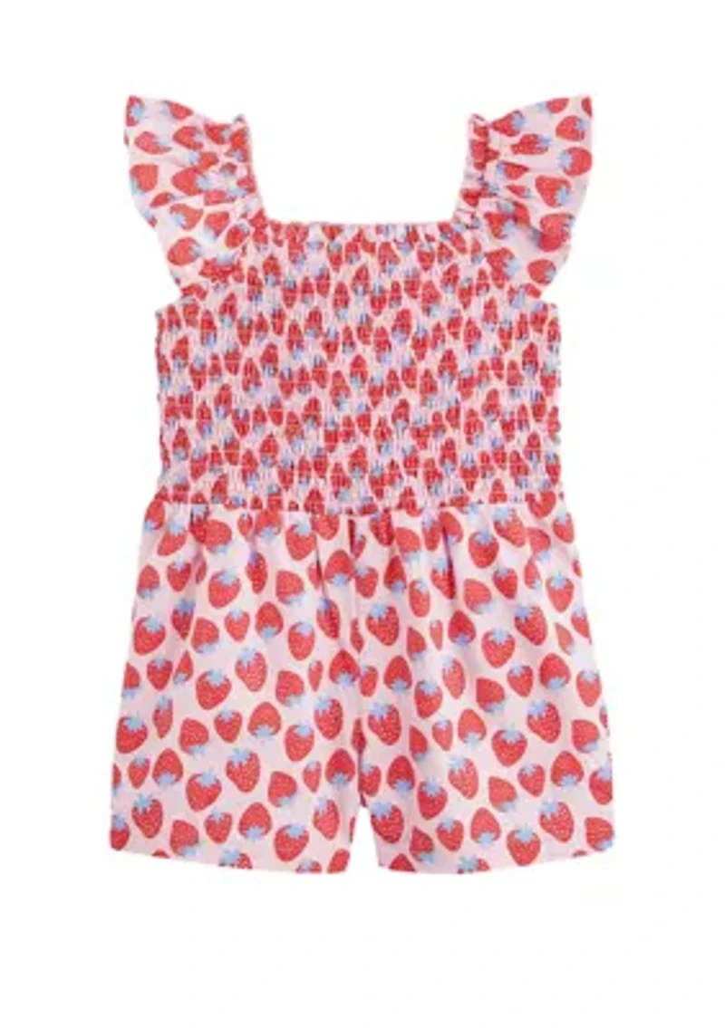 Baby Girls Smocked Romper