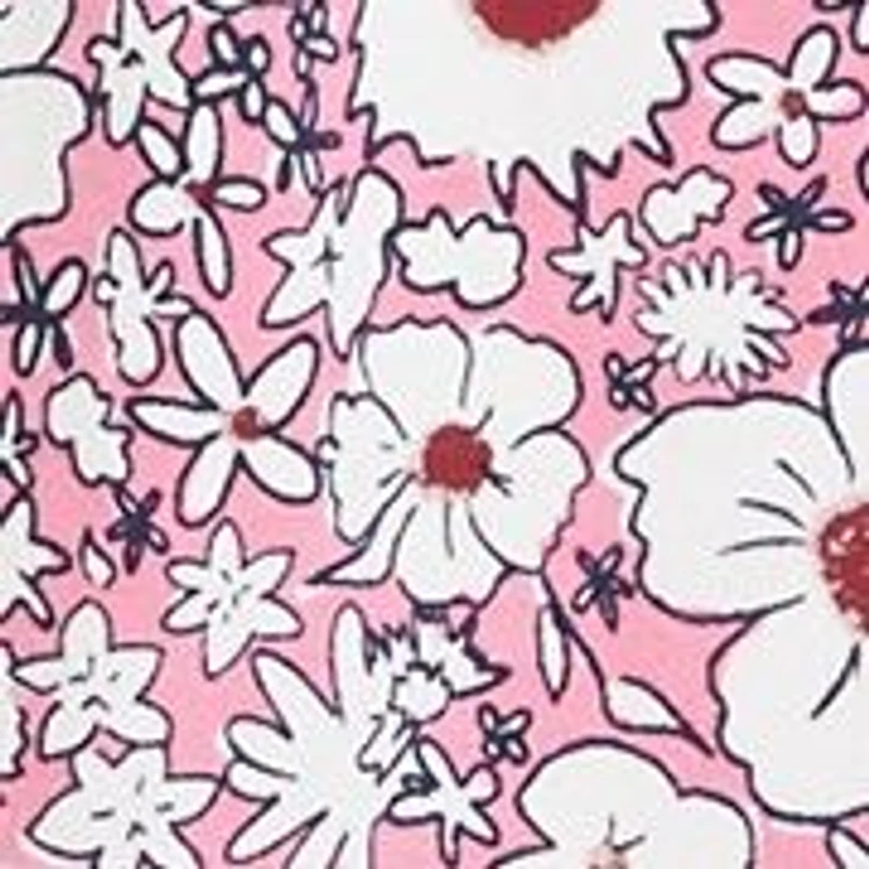 Toddler Girls Embroidered Top and Printed Leggings Set