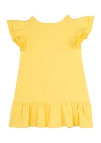 Toddler Girls Flutter Sleeve Butterfly Dress