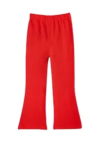 Toddler Girls Solid Flare Leggings