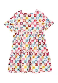 Toddler Girls Short Sleeve Dress