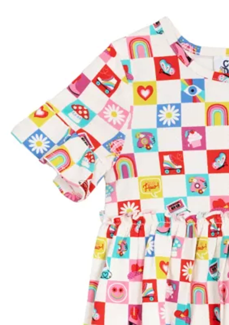 Toddler Girls Short Sleeve Dress