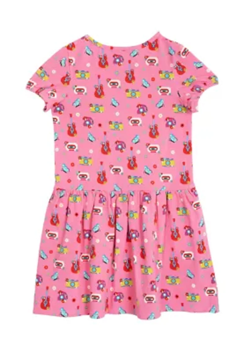 Toddler Girls Printed Tiered Dress