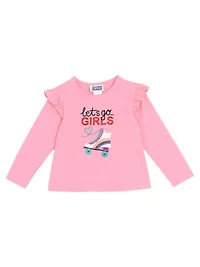 Toddler Girls Let's Go Graphic T-Shirt
