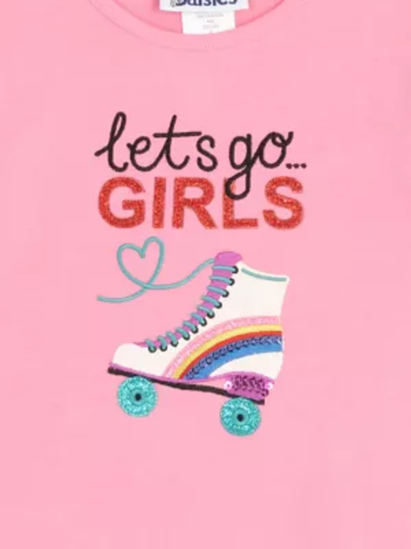 Toddler Girls Let's Go Graphic T-Shirt