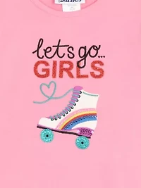 Toddler Girls Let's Go Graphic T-Shirt