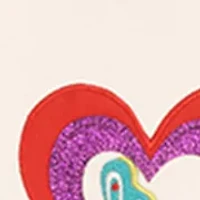 Baby Girls Heart Appliqué Top and Leggings Set