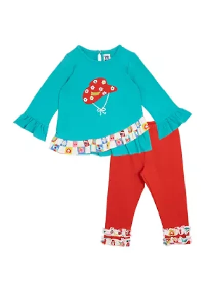 Baby Girls Cowboy Hat Set