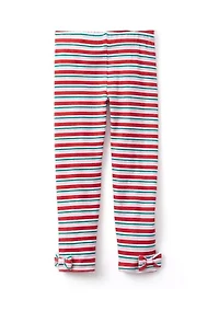 Toddler Girls Stripe Printed Leggings