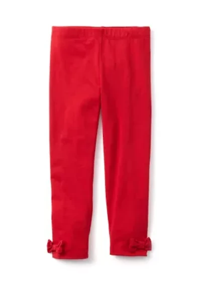 Toddler Girls Solid Leggings