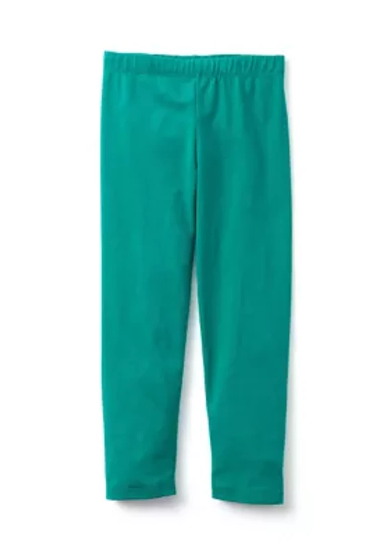 Toddler Girls Solid Leggings