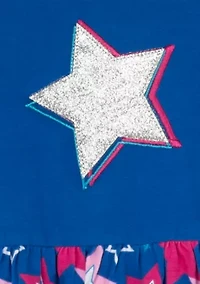 Toddler Girls Star Printed Dress