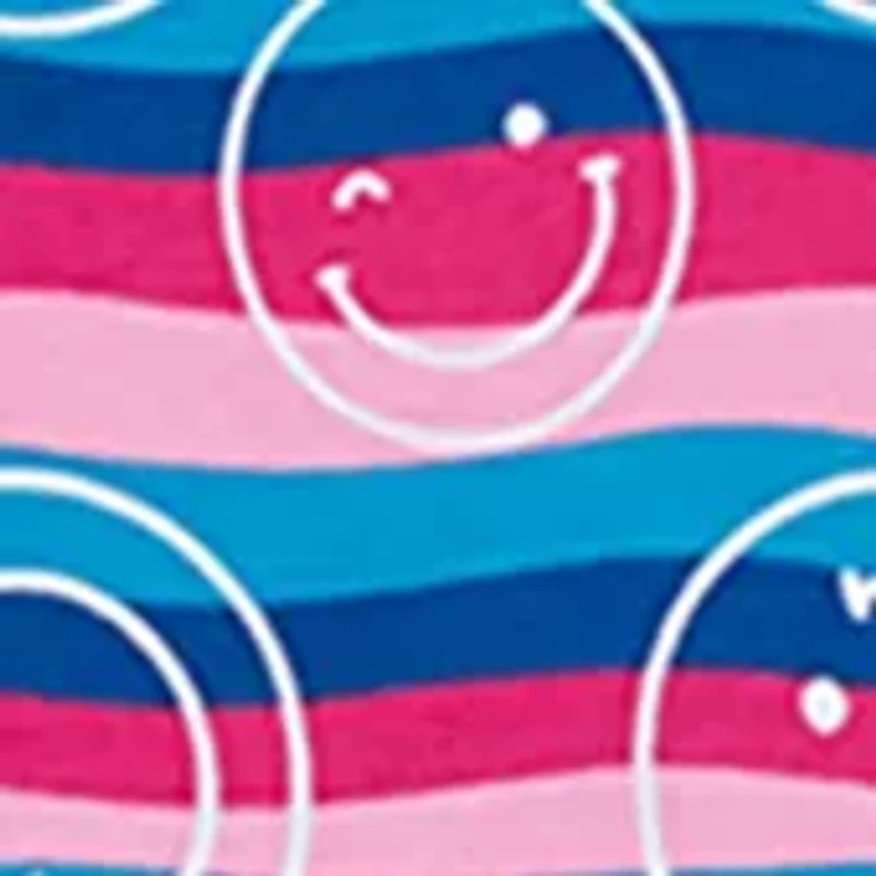 Toddler Girls Smiley Printed Dress