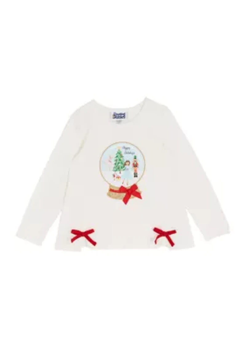 Toddler Girls Long Sleeve Nutcracker T-Shirt
