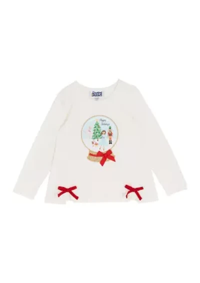 Toddler Girls Long Sleeve Nutcracker T-Shirt