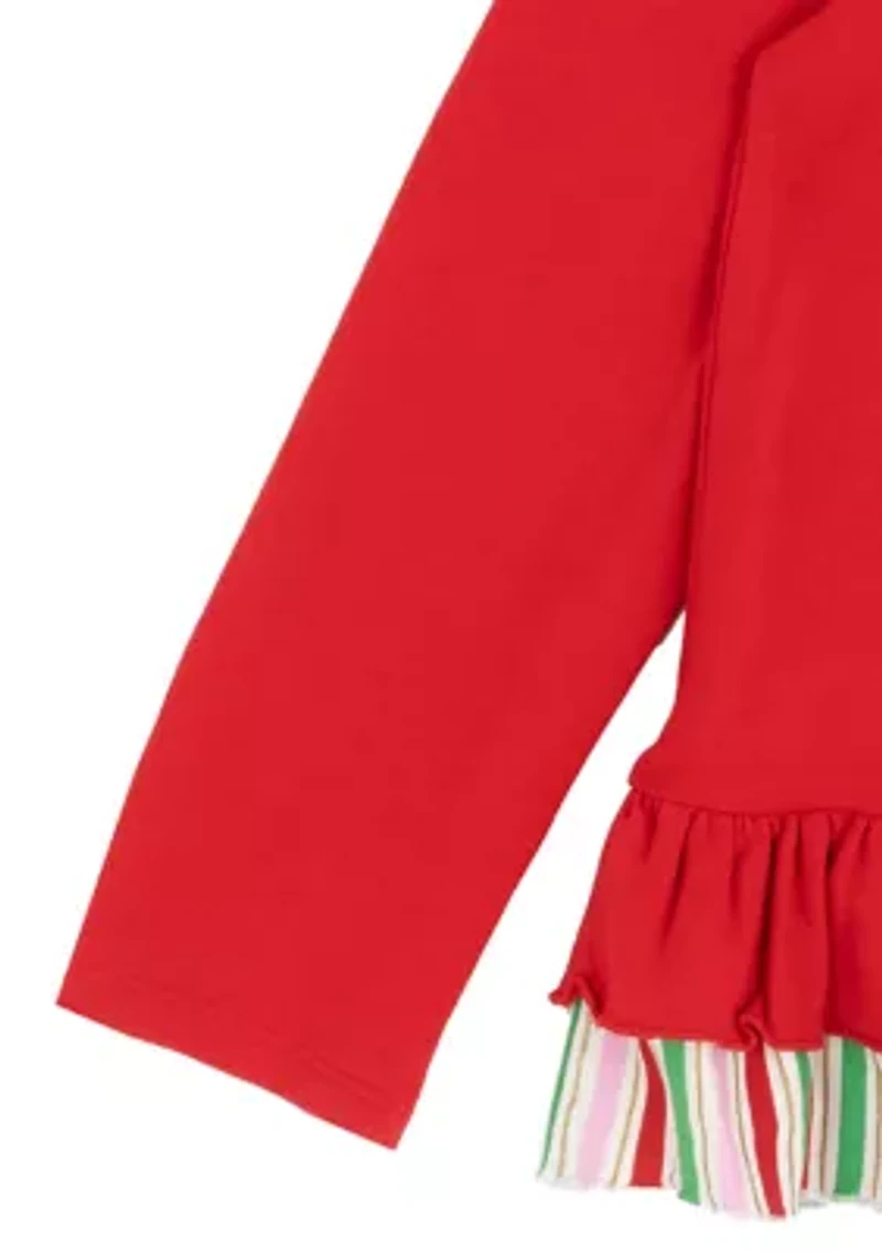 Toddler Girls Merry and Bright Top