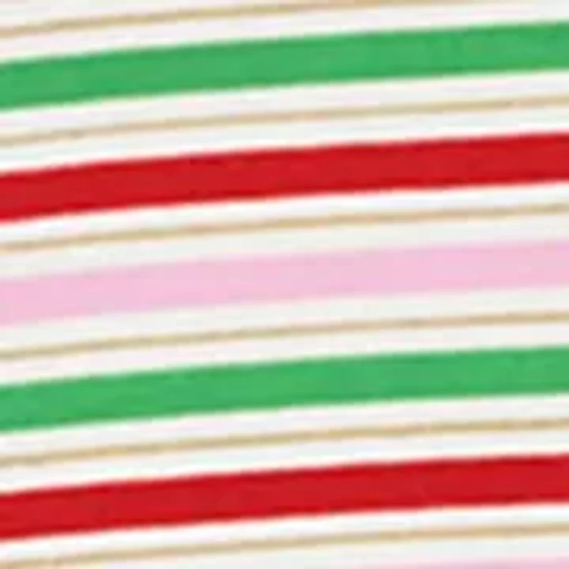Toddler Girls Long Sleeve Stripe Dress