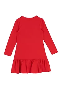 Toddler Girls Long Sleeve Merry Dress