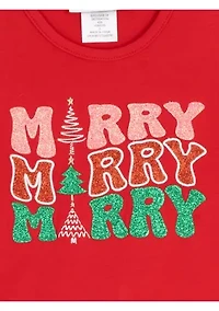 Toddler Girls Long Sleeve Merry Dress