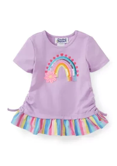 Toddler Girls Rainbow Top