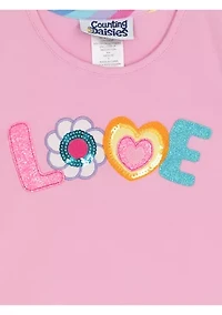 Toddler Girls Short Sleeve T-Shirt