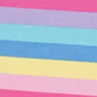 Toddler Girls Printed Striped Leggings