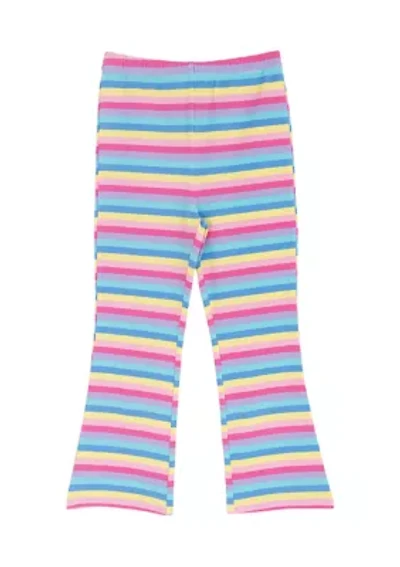 Toddler Girls Printed Striped Leggings