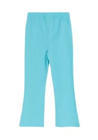 Toddler Girls Solid Knit Leggings