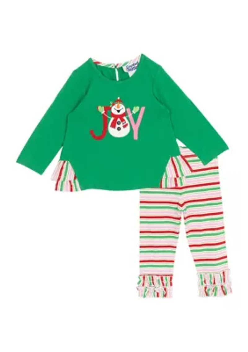Baby Girls Festive Legging Set