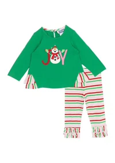 Baby Girls Festive Legging Set