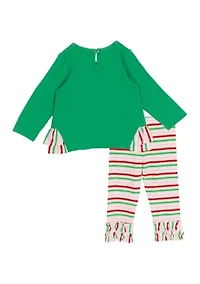 Baby Girls Festive Legging Set