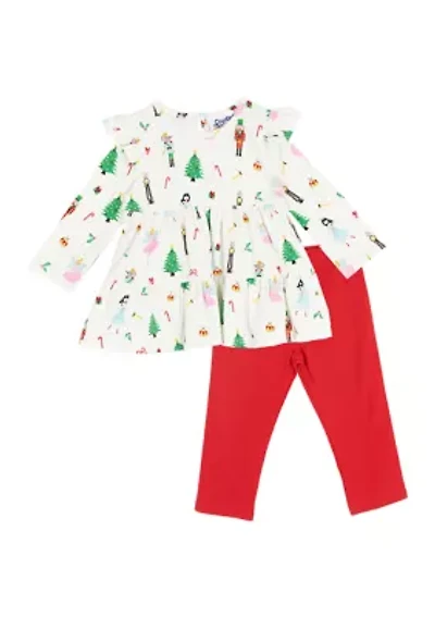 Baby Girls Nutcracker Legging Set