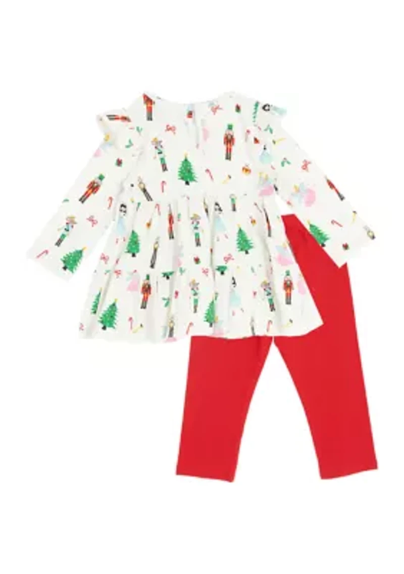 Baby Girls Nutcracker Legging Set