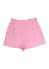 Toddler Girls Solid Shorts