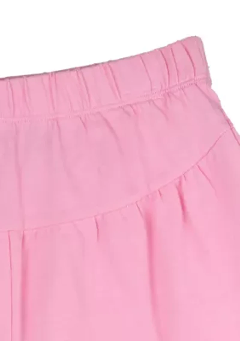 Toddler Girls Solid Shorts