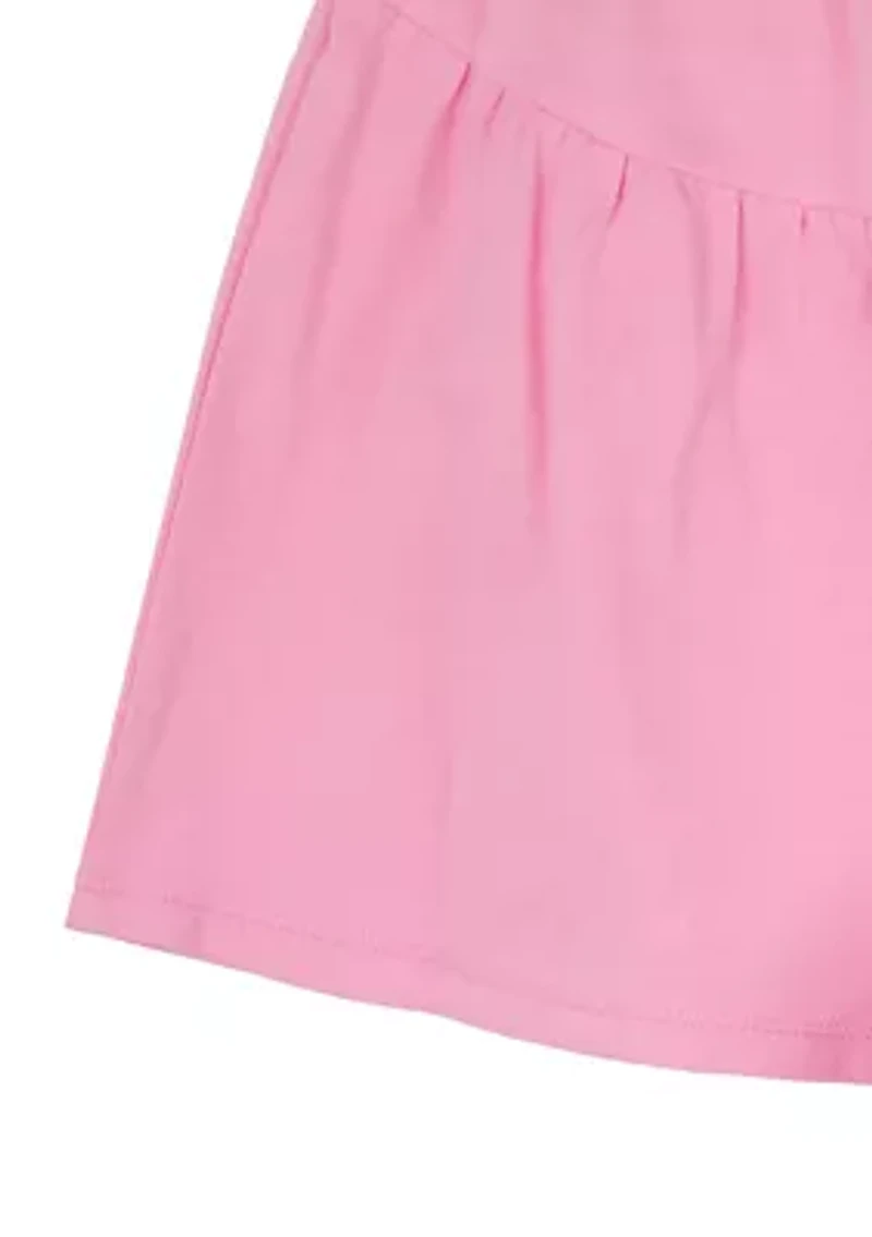 Toddler Girls Solid Shorts