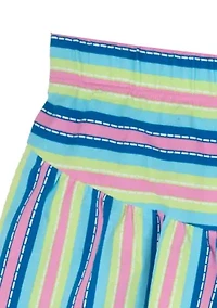 Toddler Girls Stripe Shorts