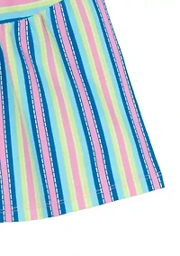 Toddler Girls Stripe Shorts
