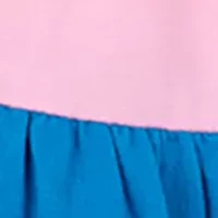 Toddler Girls Flamingo Graphic Tiered Dress