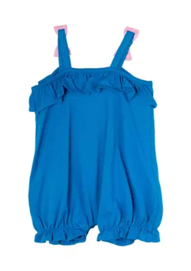 Baby Girl Tank Floral Romper