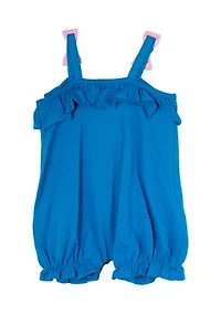 Baby Girl Tank Floral Romper
