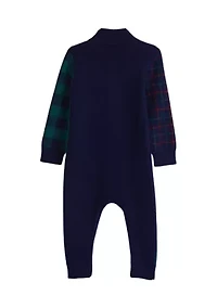 Baby Boys Sweater Romper